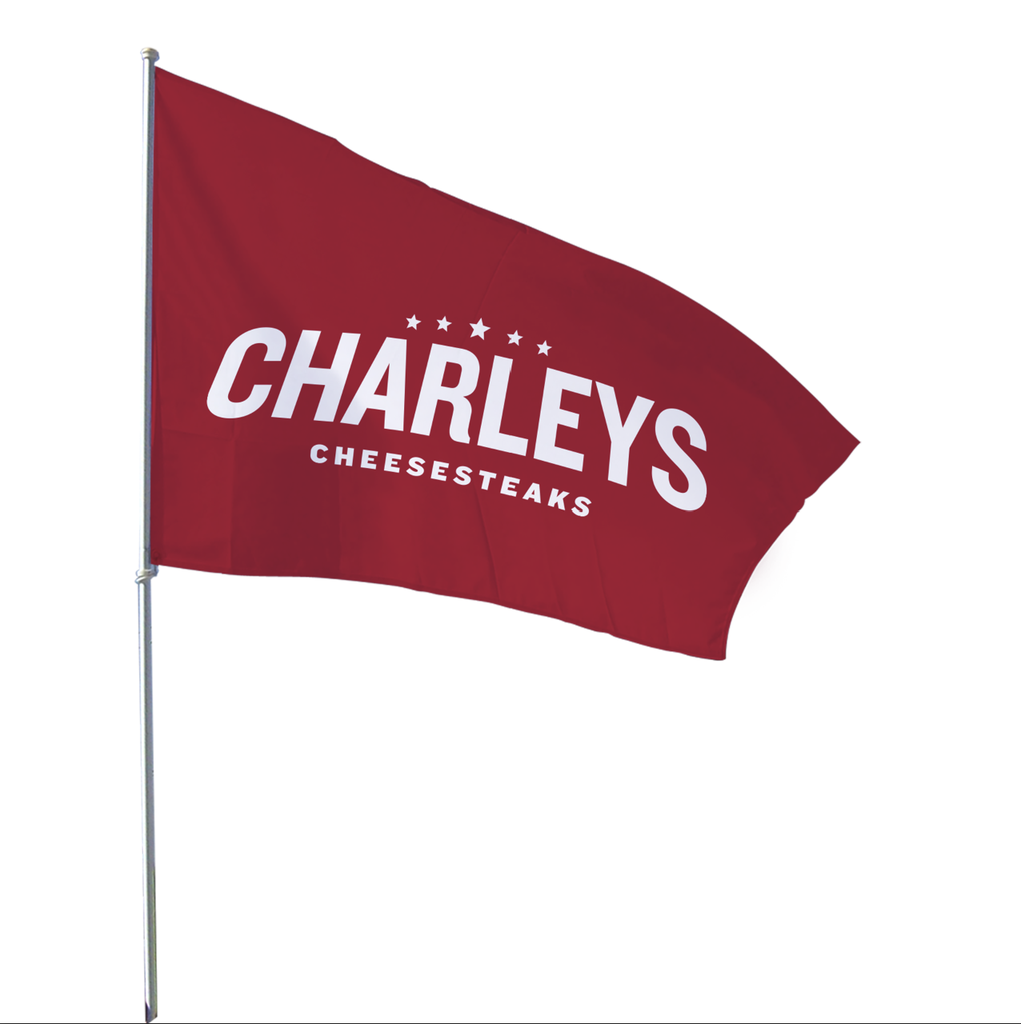 Kit for 3x5 Charleys Philly Steaks Red Logo 