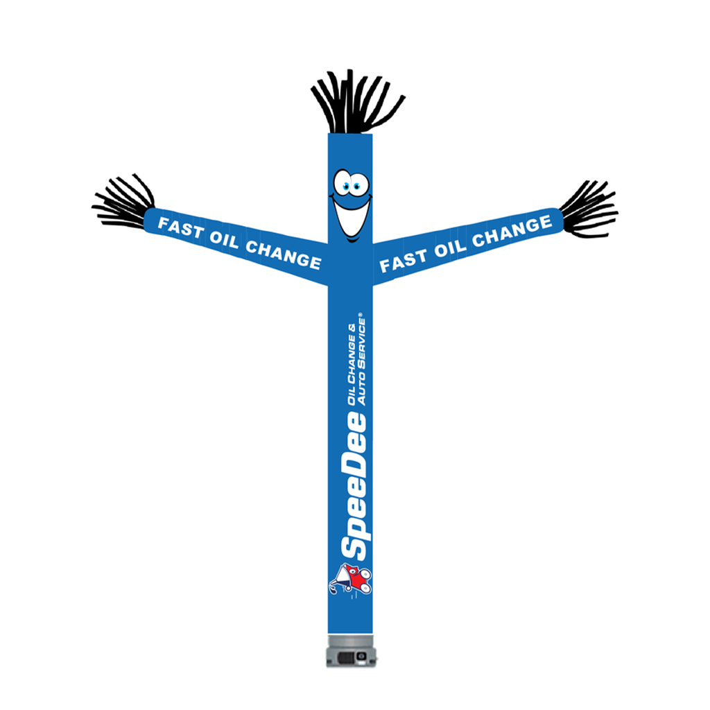 Kit for 18' FullSpeed Automotive SpeeDee Oil Change Fast Oil ChangeTube Dancer (with face & arms)