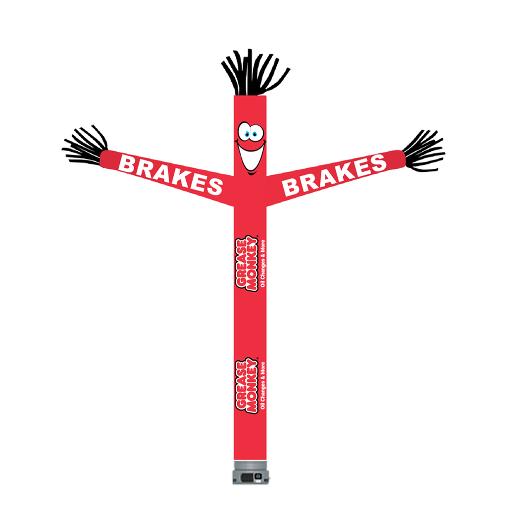 Kit for 18' FullSpeed Automotive Grease Monkey Brakes Tube Dancer (with face & arms)