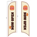 12' Burger King Open AdverSail Flag (double sided)